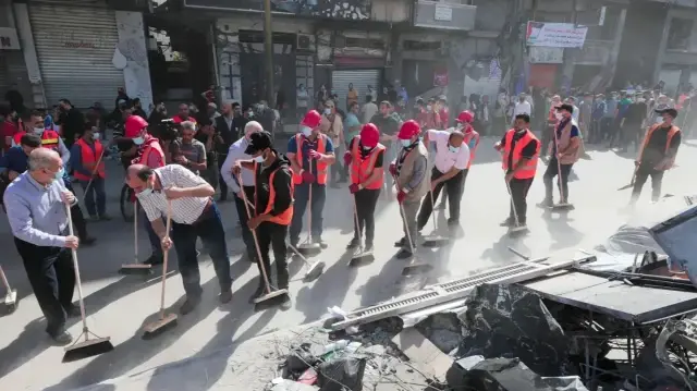 "حنعمرها تاني".. حملة رمزية تبث الأمل لإعادة إعمار غزة المنكوبة