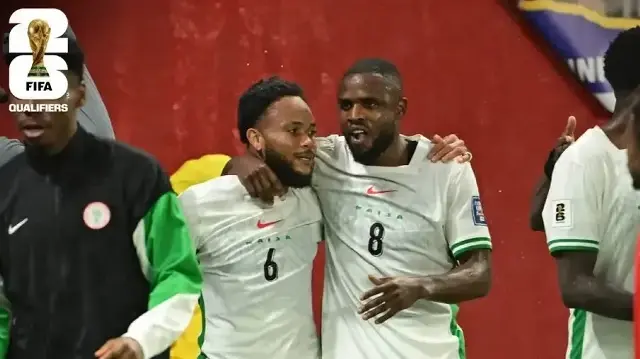 Le Nigéria s'est qualifié pour la finale des barrages africains de la Coupe du Monde 2026, le 13 novembre 2025, à Rabat (Maroc).