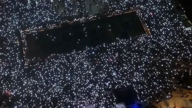 Tel Aviv'de hükümet karşıtı protesto düzenlendi