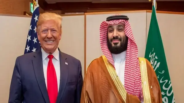 Дональд Трамп и Мухаммед бин Салман