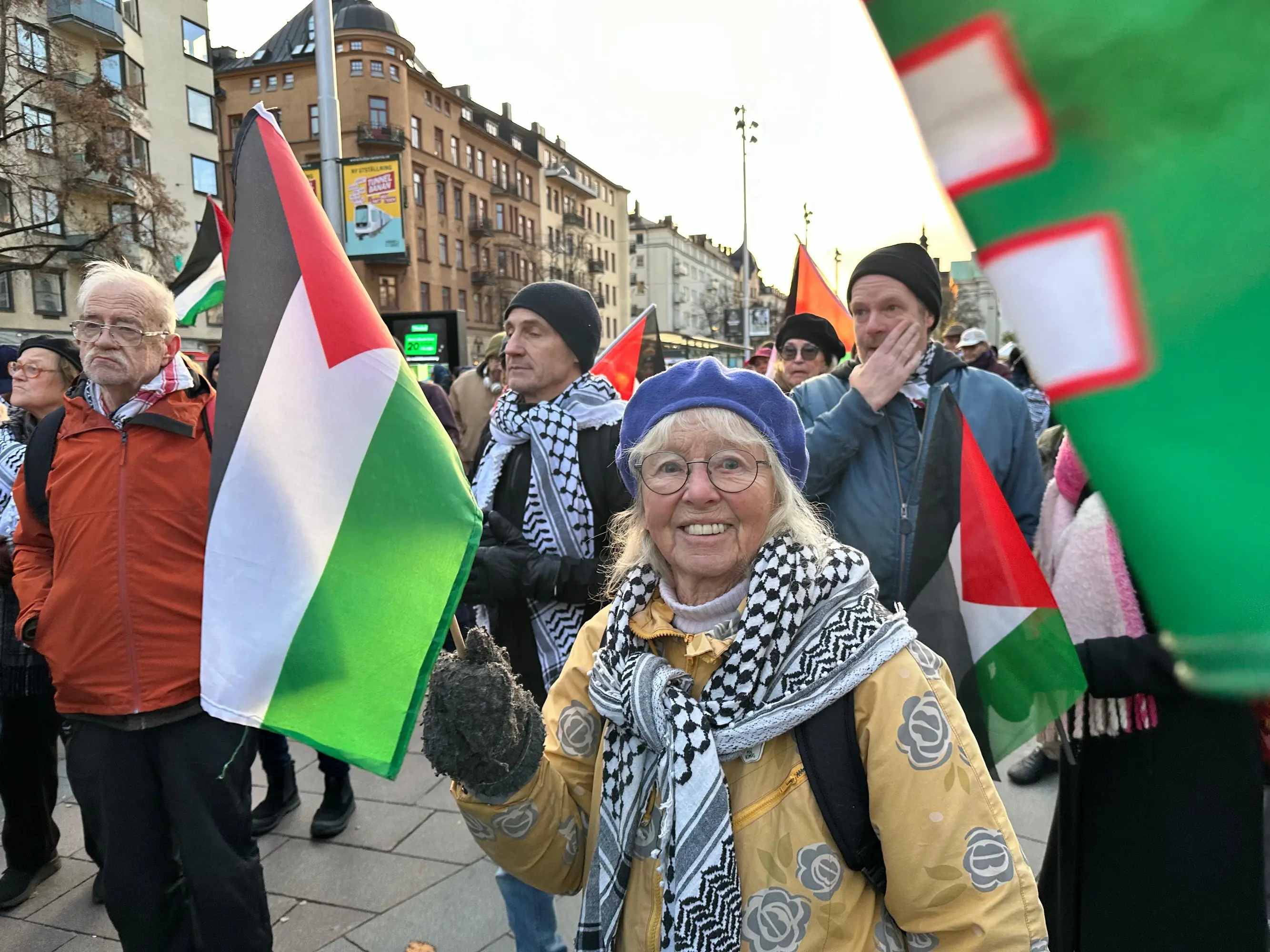 Sweden protest Israeli Gaza campaign and demand arms embargo