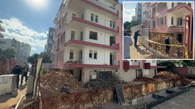 Antalya'da binada çıkan yangında 1 kişi hayatını kaybetti