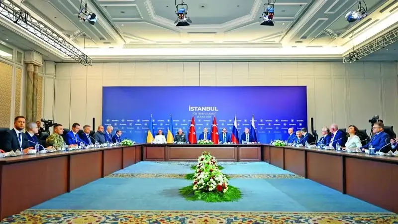 Türkiye-Rusya-Ukrayna Üçlü Toplantısı, Türkiye'nin ev sahipliğinde 23 Temmuz'da İstanbul'da yapılmıştı.