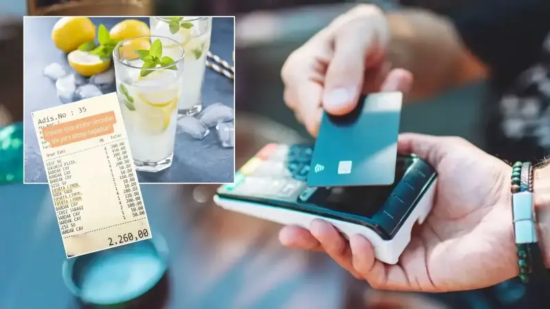 İstanbul’da bir işletmenin limon dilimi için aldığı ekstra ücret ‘pes’ dedirtti: Sosyal medya bu adisyonu konuşuyor…