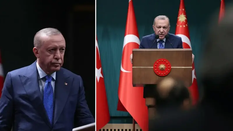 Cumhurbaşkanı Recep Tayyip Erdoğan, Cumhurbaşkanlığı Külliyesi'nde gerçekleştirilen Kabine Toplantısı sonrasında basın mensuplarına açıklamada bulundu.