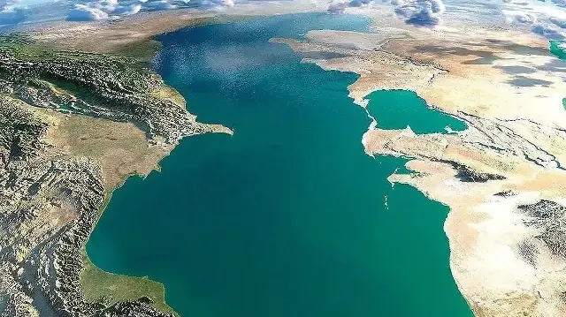 Площадь Каспийского моря сократилась