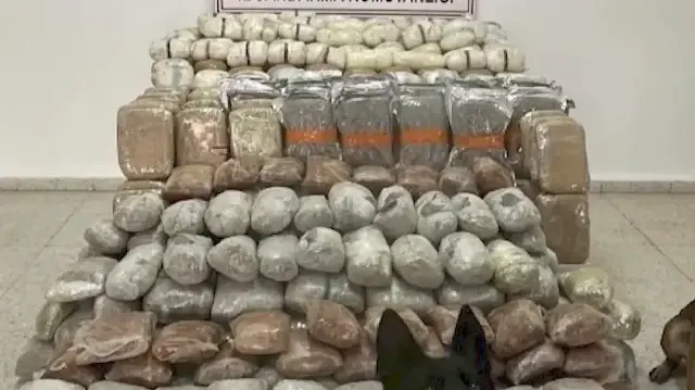 Narko ekiplerinden İHA destekli operasyon: 324 kilogram uyuşturucu ele geçirildi