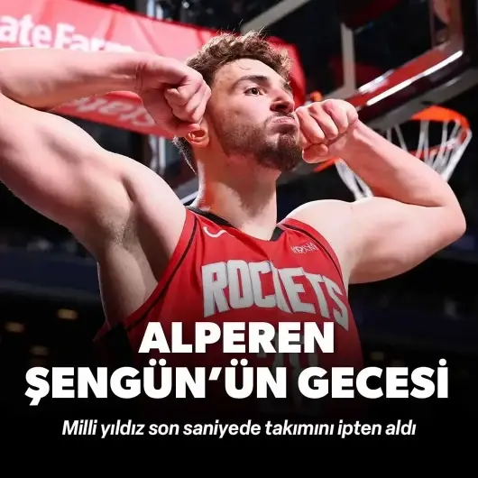 NBA'de Alperen Şengün'ün gecesi