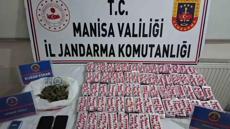 Manisa’da zehir tacirlerine şok baskın