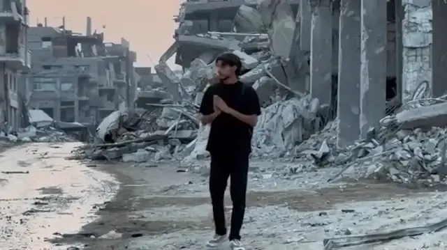 Gazzeli genç molozlar arasında geçen bir gününü paylaştı