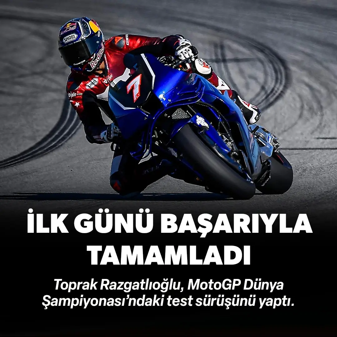Toprak Razgatlıoğlu MotoGP Valencia testini başarıyla tamamladı