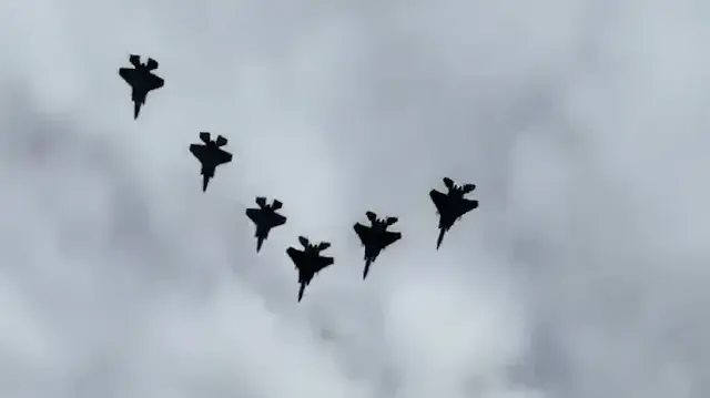 Trump'tan Prens Selman'a F-35'li karşılama