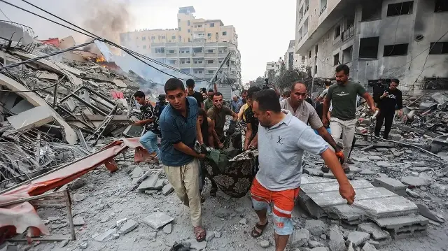 13 безоружных палестинцев пострадали после атаки израильского дрона в Газе.