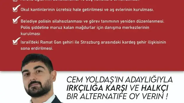 Strasbourg : un candidat publie un tract en arabe, turc et alsacien pour les municipales