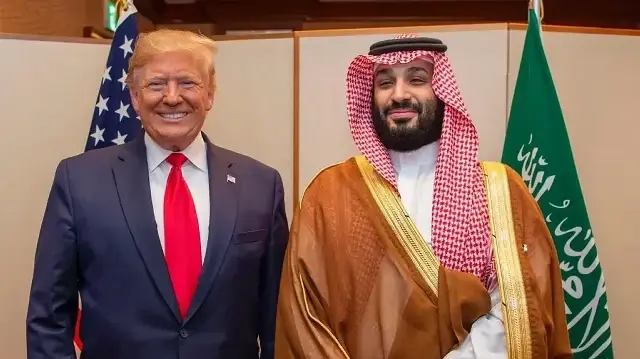 Le Président américain Donald Trump et le Prince saoudien Mohamed Ben Salmane.