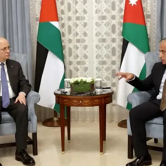 فلسطين والأردن يبحثان تثبيت وقف النار بغزة وتعزيز التعاون الاقتصادي