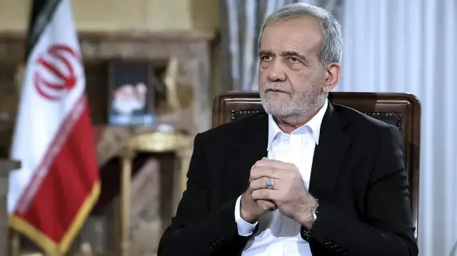 Президент Ирана Масуд Пезешкиан.