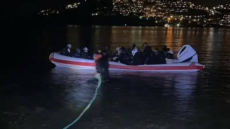 Bodrum'da göçmen operasyonu