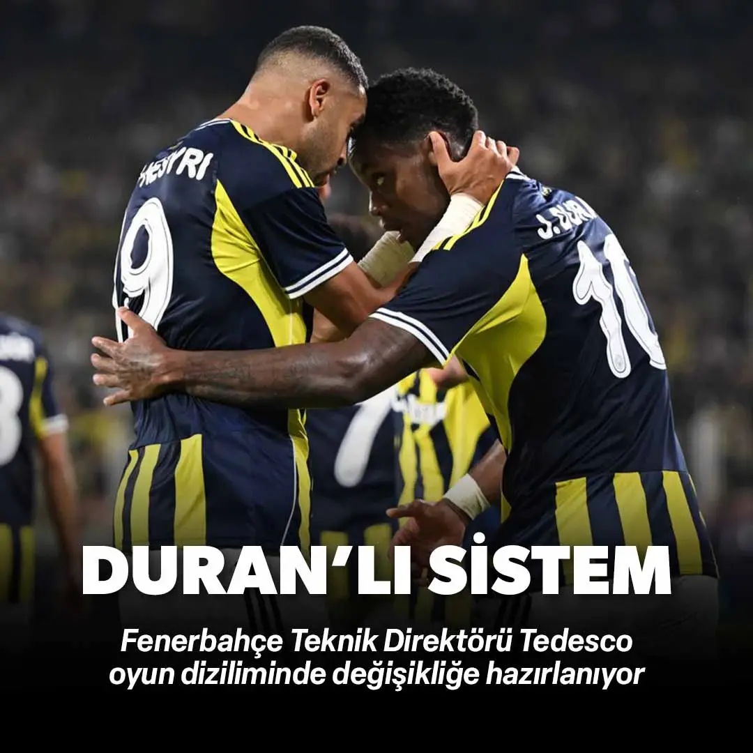 Duran'lı sistem geliyor