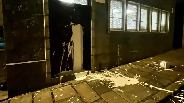 Attaque sur la mosquée Spital d'Aberdeen, le 16 mars 2025.