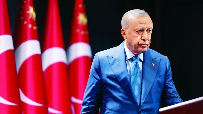 Cumhurbaşkanı Recep Tayyip Erdoğan.