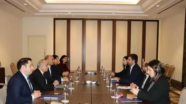 Встреча парламентских делегаций Азербайджана и Армении 