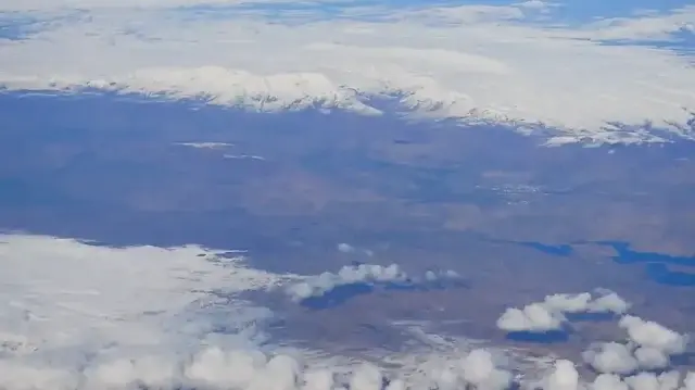 4 bin metrede kış masalı: Süphan Dağı beyaz örtüyle kaplandı