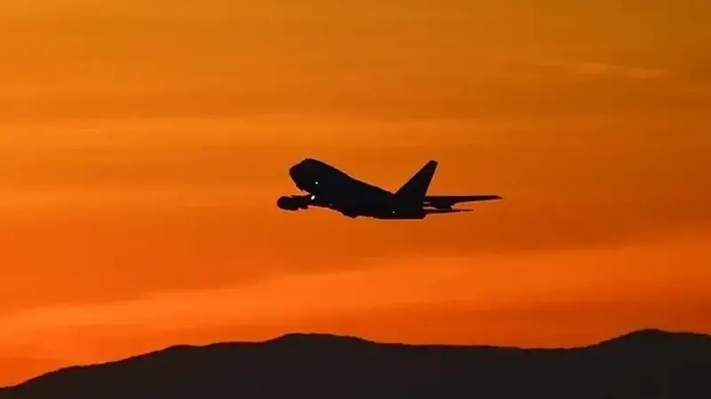 Tek motorlu pervaneli uçak dağlık alana düştü.