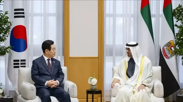 رئيسا الإمارات وكوريا الجنوبية يشهدان توقيع 7 مذكرات وأطر تعاون