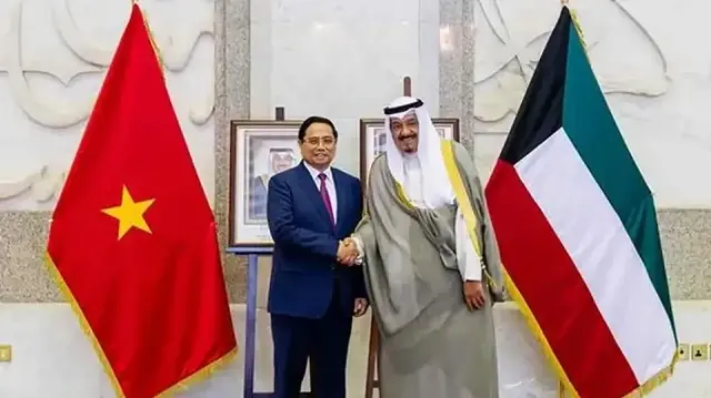 الكويت وفيتنام تتفقان على الارتقاء بعلاقاتهما إلى شراكة استراتيجية