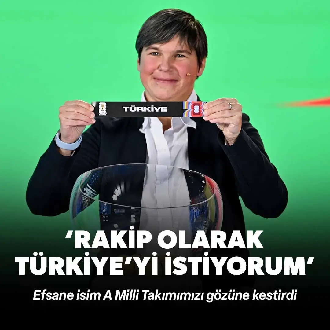 Kura öncesi dikkat çeken açıklama: Rakip olarak Türkiye'yi istiyorum