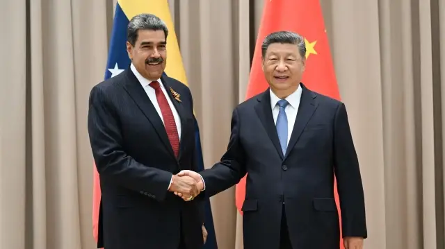 Le président Xi Jinping a rencontré le président vénézuélien Nicolás Maduro, le 9 mai 2025