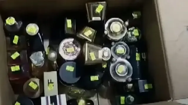 Samsun'da 320 şişe gümrük kaçağı parfüm ele geçirildi