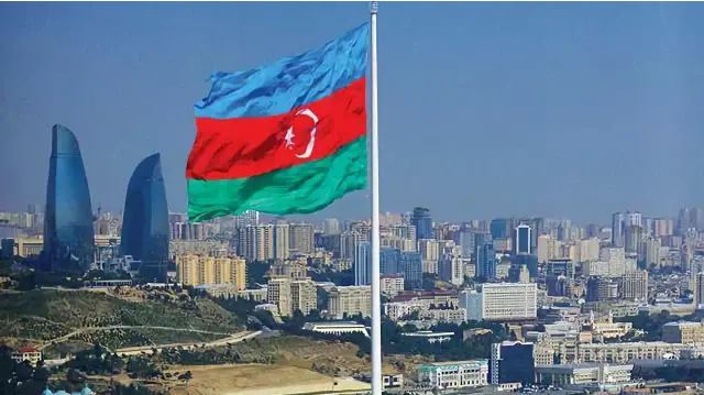 Государственный флаг Азербайджанской Республики