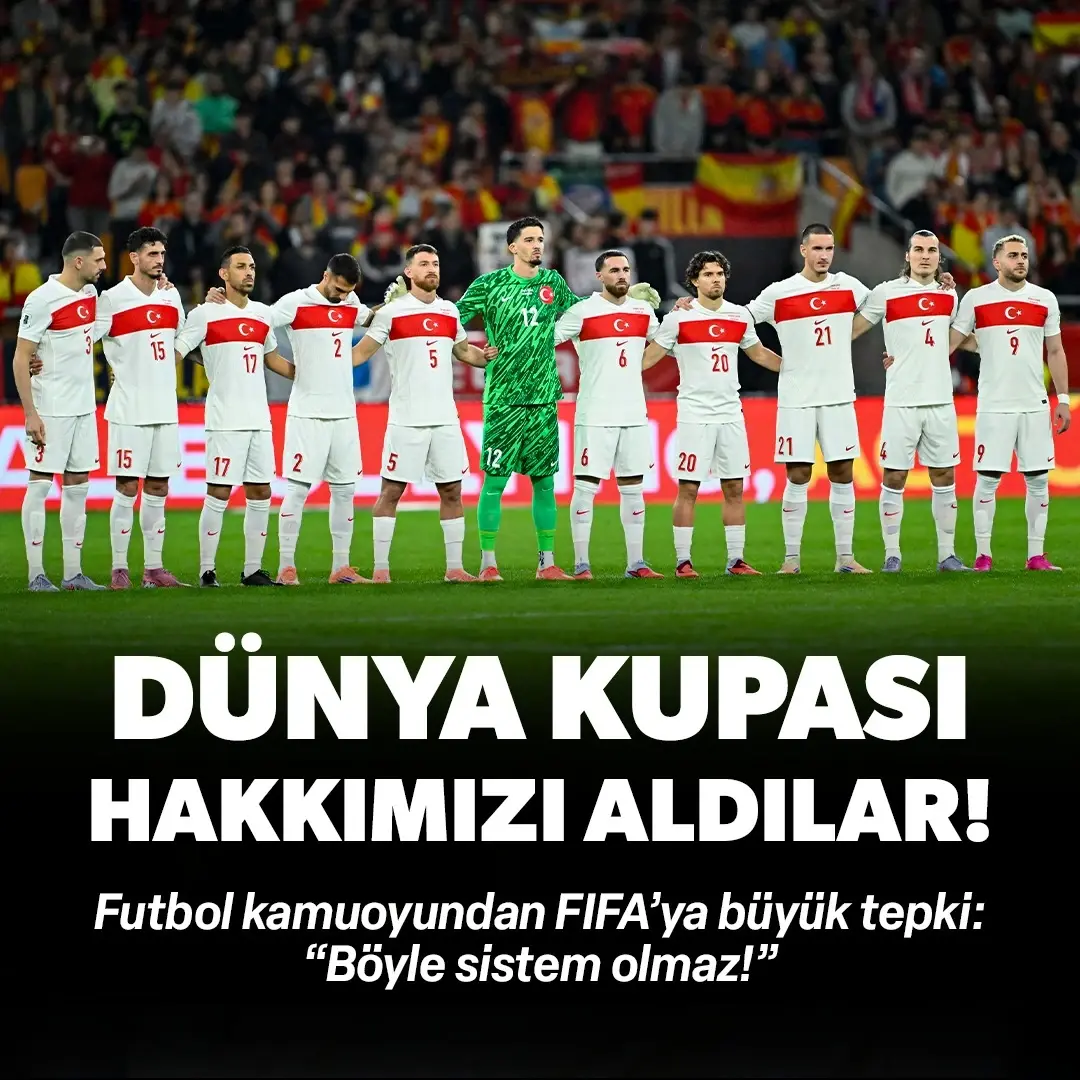 FIFA'dan büyük adaletsizlik: Bu yüzden Dünya Kupası'na gidemeyebiliriz!
