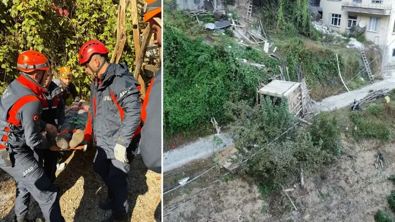 Arı kovanlarının bulunduğu ahşap yapı devrildi: İki kişi öldü, bir kişi yaralandı