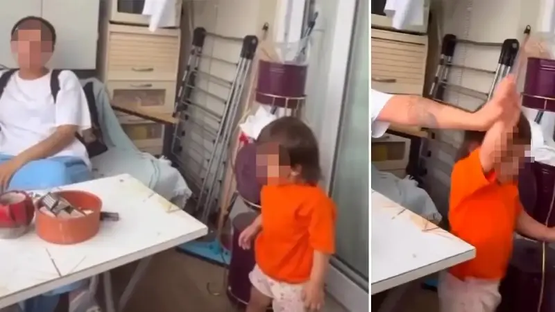 Mersin'de, çocuğuna davranışı tepki çeken annenin görüntülerine inceleme.