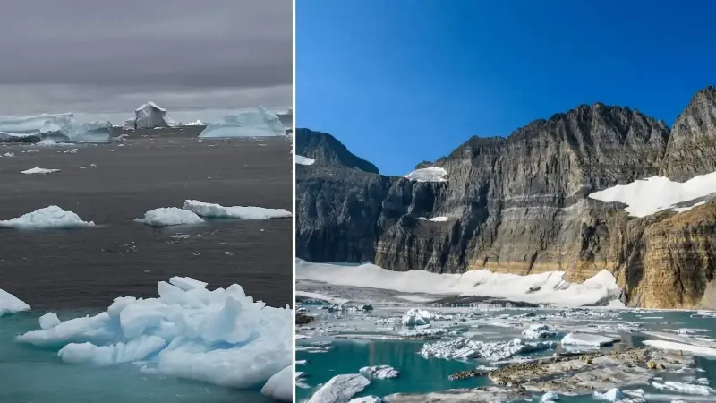 Küresel ısınma sonucu 2100 yılında Avrupa Alpleri ve Kafkasya Dağlarında hiç buz kalmayabilir.