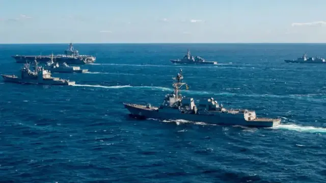 Китайские исследовательские суда активизируются на фоне учений США.