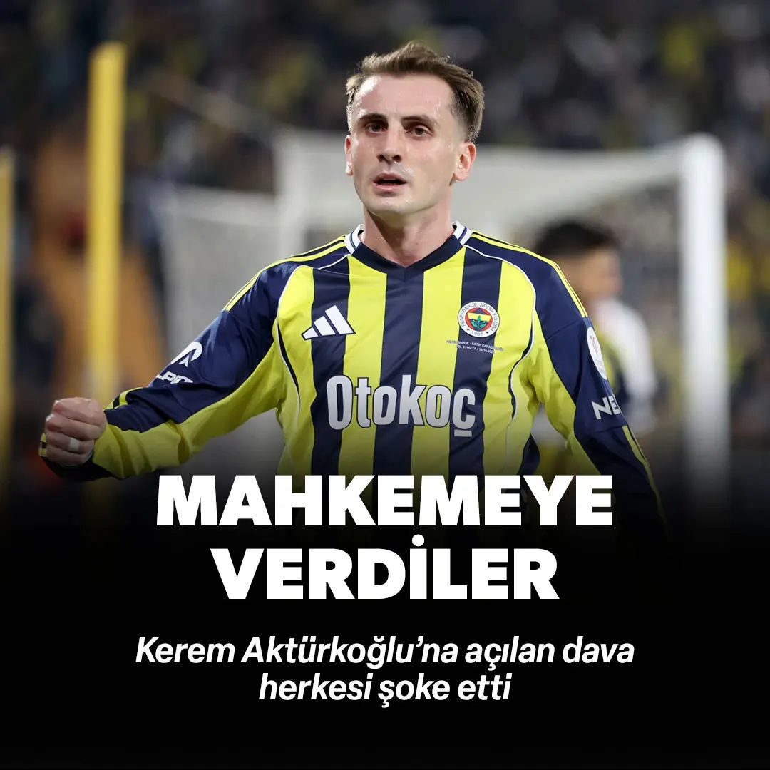 Şoke eden dava! Kerem Aktürkoğlu'nu mahkemeye verdiler