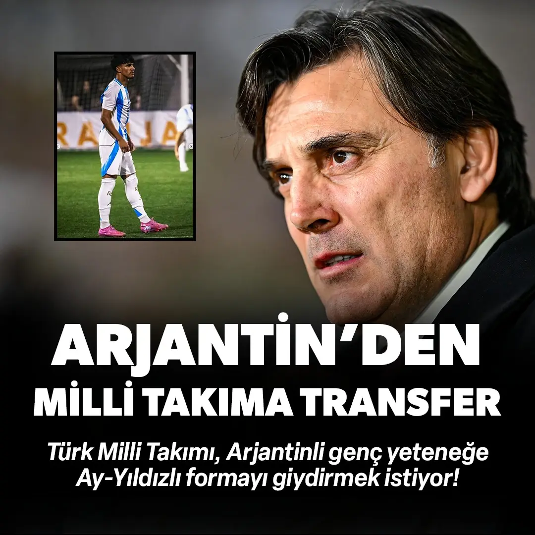 Türk Milli Takımı'na Arjantin'den transfer!