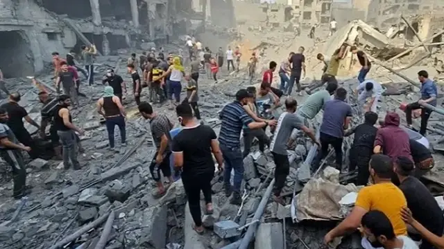 استشهاد 3 فلسطينيين بقصف الاحتلال على منزل جنوب قطاع غزة