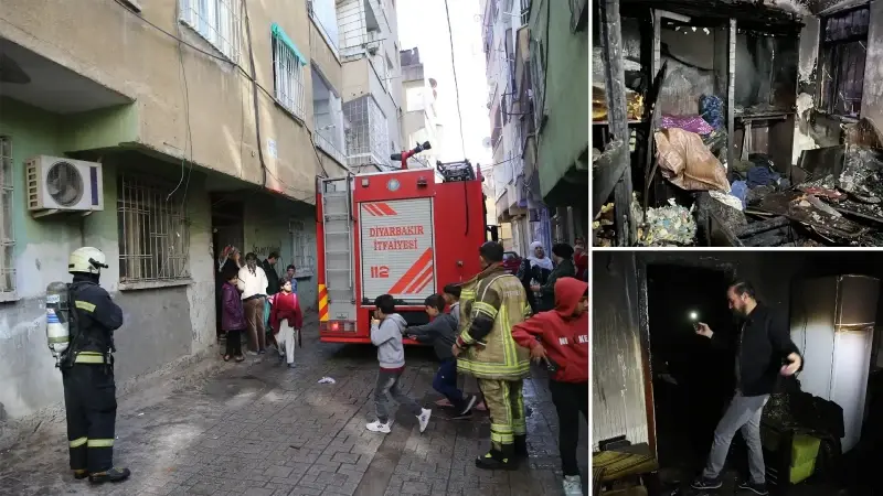 İhbar üzerine bölgeye 112 Acil Sağlık ve itfaiye ekipleri sevk edildi. 