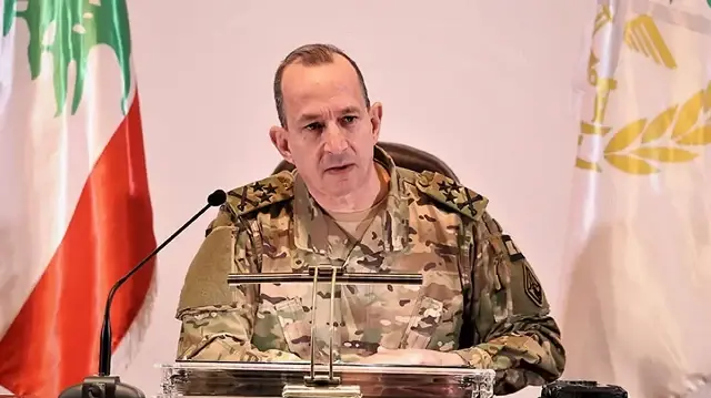 قائد الجيش اللبناني: نمر بمرحلة حاسمة سببها استمرار الاحتلال الإسرائيلي