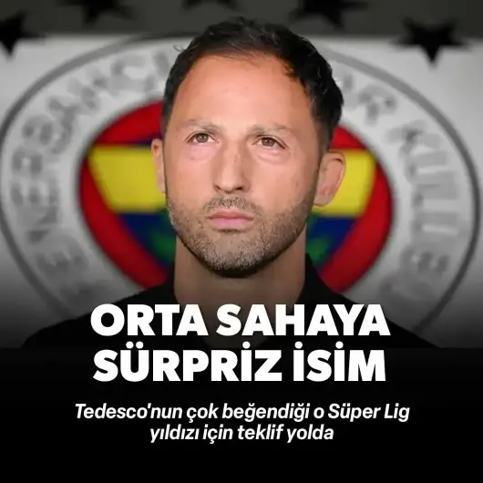Fenerbahçe'de orta sahaya 'Maestro' sürprizi! Tedesco'nun çok beğendiği o Süper Lig yıldızı için teklif yolda!