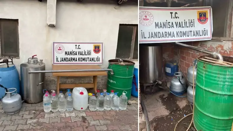 Salihli İlçe Jandarma Komutanlığına bağlı Sart Karakol Komutanlığı ve JASAT ekipleri tarafından H.T.’ye ait ikamete operasyon düzenleyip, arama yaptı.