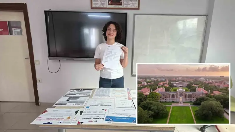 Türk öğrenciden gururlandıran başarı: Amerikan Rice Üniversitesi ve NASA’dan eğitim daveti aldı
