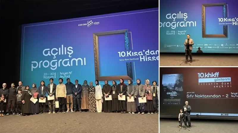 Bu yıl 10. kez düzenlenen "Kısa'dan Hisse Kısa Film Festivali", Atlas 1948 Sineması'nda başladı