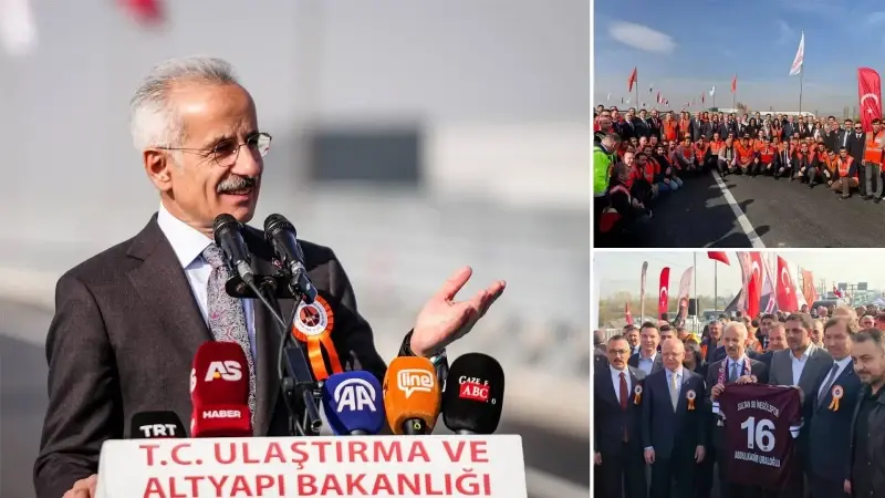 Bakan Uraloğlu müjdeyi duyurdu: Bursa’ya yeni ulaşım hattı geliyor