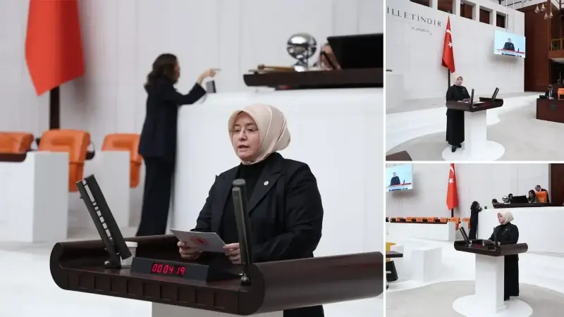 Kahramanmaraş Milletvekili Dr. Tuba Köksal, TBMM Genel Kurulunda çocuk haklarına ilişkin konuştu